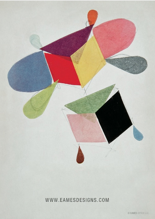 1950 KITE DESIGN BY CHARLES AND RAY EAMES
